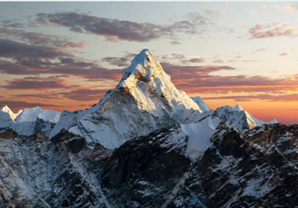 Pixabay - snowy mountain